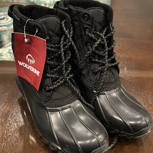 Wolverine Black Winter Boots